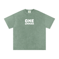 One Ummah Tee — Unisex Snow Washed | 100% Cotton T-Shirt