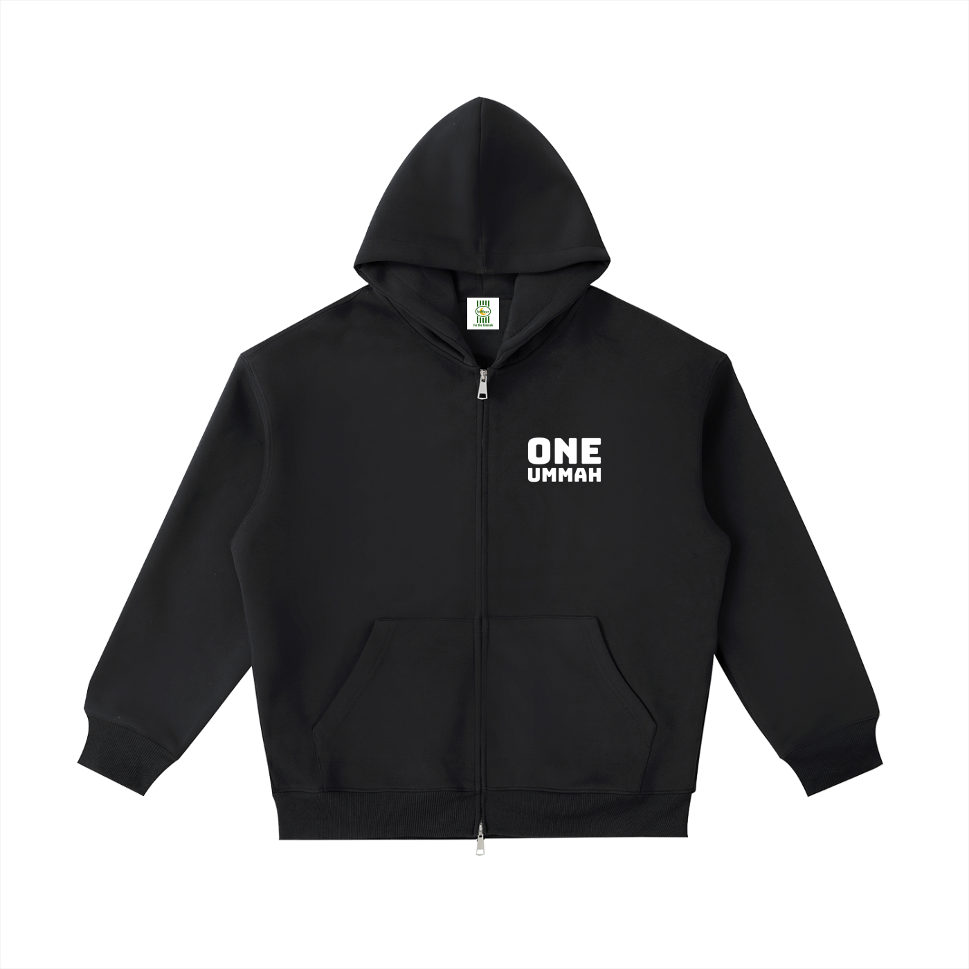 One Ummah — Unisex Dual Zip Hoodie