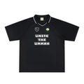 Unite the Ummah Jersey — Unisex Striped V-Neck | Football Jersey