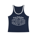 Women's Free Palestine Globe Tank Top