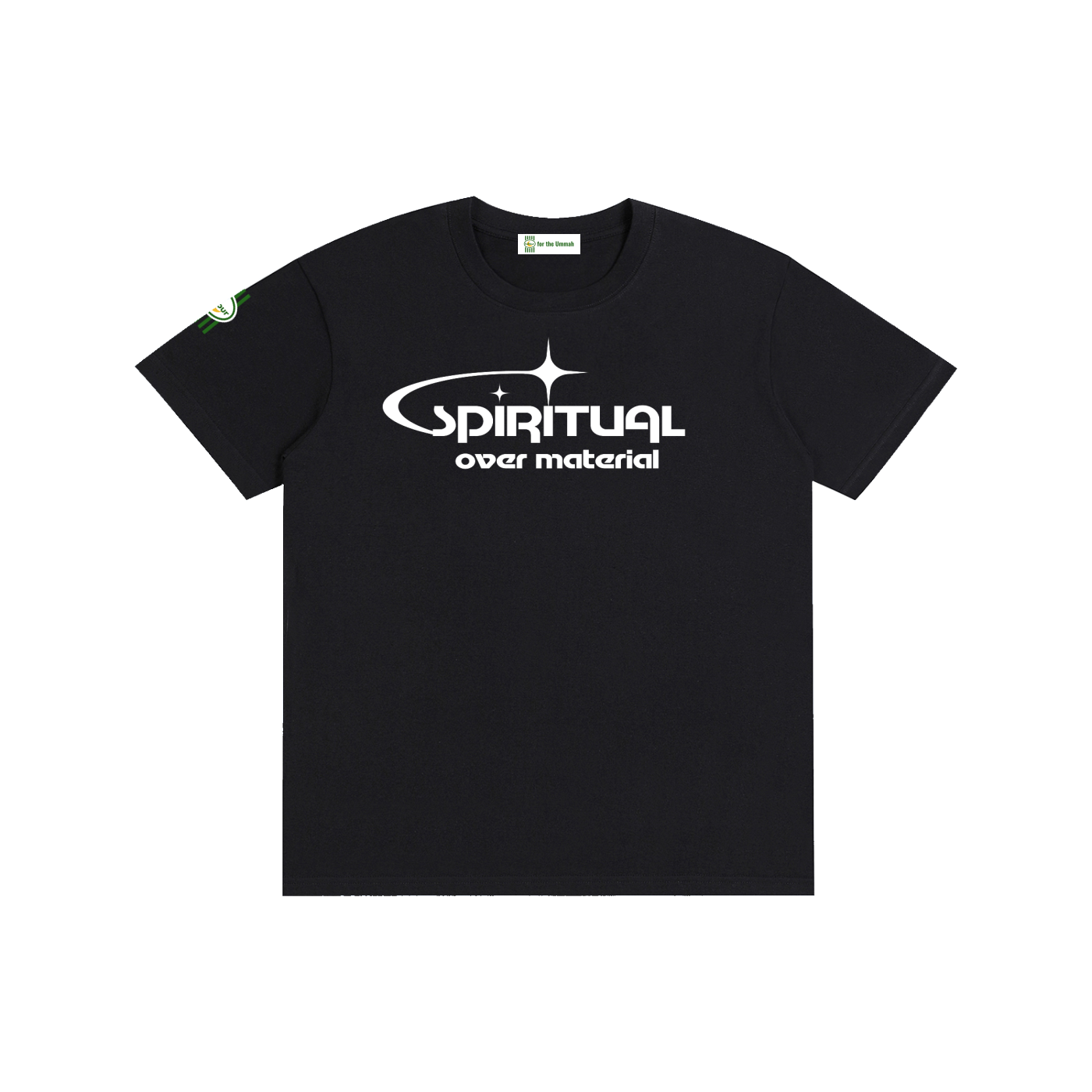 Spiritual Over Material Tee — Unisex Classic Fit | 100% Cotton T-Shirt