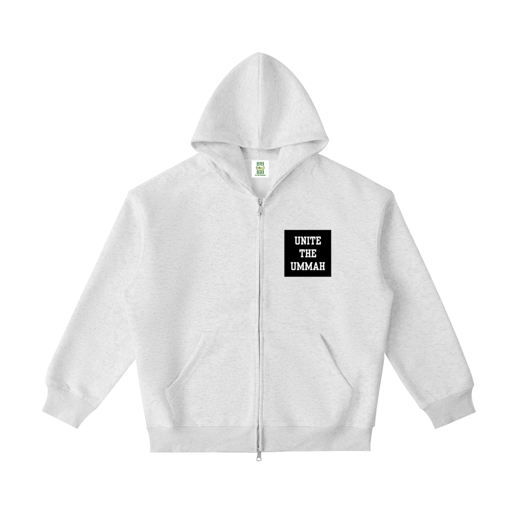 Unite the Ummah — Unisex Dual Zip Hoodie